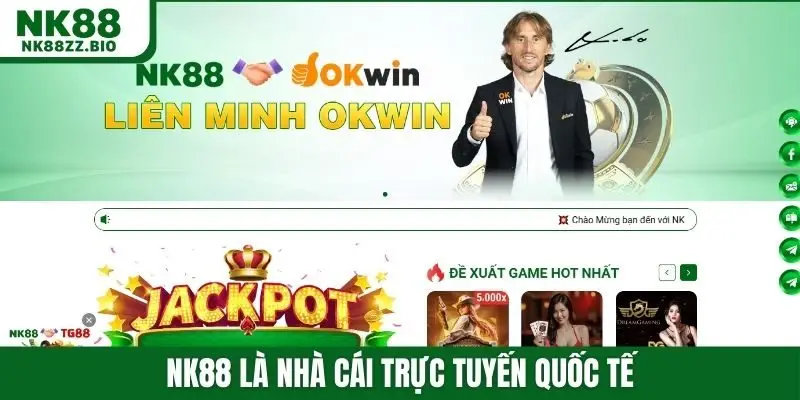 NK88 là nhà cái trực tuyến quốc tế